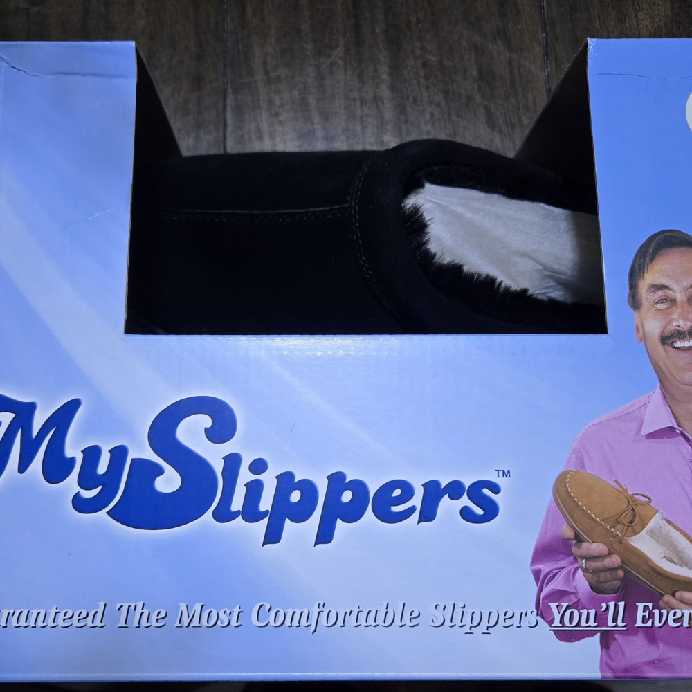 MySlippers Black Slippers